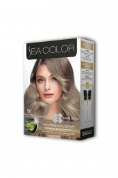 SEACOLOR Ryl 2x2 Tüp Krem Saç Boyası Seti Elmas Sarısı No:9.1 - 3