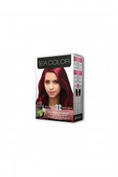 SEACOLOR 2x2 Tüp Krem Saç Boyası Seti Çilek Kırmızısı No:5.65 - 3