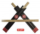 Bambu Çin Çubuğu Chopsticks 50 Çift - 1
