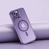 Mcdodo PC-5357 iPhone 15 Pro Uyumlu Magsafe Kılıf -Mor - 2