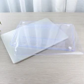 MacBook Air 15.3 İnç Kılıf Kristal Parlak TPU Sert Kapak M4-M3-M2 Uyumlu İnce Hafif Darbe Çizik Koruma thumbnail 4