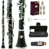SATURN SOL KLARNET 4 YÜZÜKLÜ TÜRK MÜZİĞİ KLARNETİ FULL SET - 1