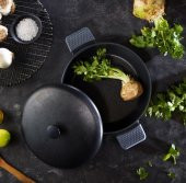 Aryıldız Döküm Tencere Pro Grade Kısa 24cm - 2