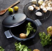 Aryıldız Döküm Tencere Pro Grade Kısa 24cm - 3