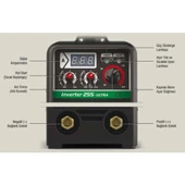 Askaynak Inverter 255-ULTRA Örtülü Elektrod Çanta Kaynak Makinesi - 2
