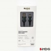 İmeng Apple iPad 6 6A 100W UsbA to Type-C Data ve Hızlı Şarj Kablosu Yeşil - 6