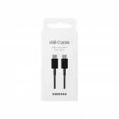 Samsung EP-DX310J 3A 60W Type-C To Type-C Data ve Şarj Kablo 1.8Metre Siyah Samsung Türkiye Garantili - 4