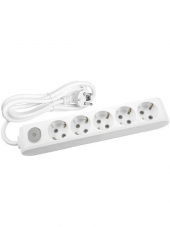 Viko Multi Let (5Li) Beşli Priz Topraklı Anahtarlı Kablolu 3 (Üç) Metre - 1