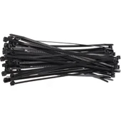 Zenith Kablo Bağı & Plastik Kelepçe & Cırt Kelepçe 4.8 x 380 mm Siyah100 Adet - 1