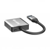 S-link SL-CR21 Type C ve USB3.0 SD/Micro SD 110m/S Hızlı 2 in 1 Metal Kart Okuyucu - 3