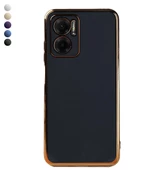 Xiaomi Redmi Note 11E Kılıf Luxury Seri Kamera Korumalı Silikon Kapak - 1