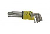 JAWS Alyan Anahtar Takımı Düz Uzun 9 Parça 180 mm  JAS 151 - 2