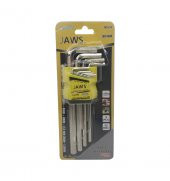 JAWS Alyan Anahtar Takımı Düz Uzun 9 Parça 180 mm  JAS 151 - 5