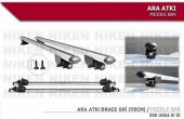 Araç Üstü Ara Atkı Tavan Barı Bagaj Brace Gri 110 Cm - 1