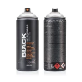 Montana Black Sprey Boya 400ml Silverchrome BLK SILVER - 1