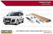 Fiat Doblo 2 Tavan Çıtası Kısa Gri 2010-2015 Arası Modeller - 1