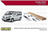 Renault Trafıc 1 Tavan Çıtası Uzun Gri 2001-2014 Arası Modeller U - 1