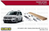 Volkswagen Caddy Tavan Çıtası Portbagaj Gri 2010-2015 Arası Model - 1