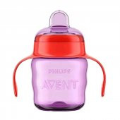 Philips Avent SCF551/03 Damlatmaz Mor Renk Bardak 6+ Ay 200ml - 1
