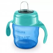 Philips Avent SCF551/05 Damlatmaz Mavi Renk Bardak 6+ Ay 200ml - 1