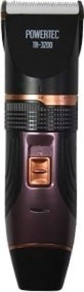 Powertec TR-3200 Kablosuz, Şarjlı Profesyonel Saç, Sakal, Ense, Vücut (Kesme-Düzeltme) Tıraş Makinas - 1