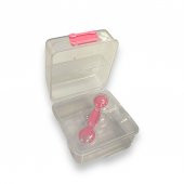 Südor MT05 Şeffaf Beslenme Kabı 1.4 Litre – Pembe - 2
