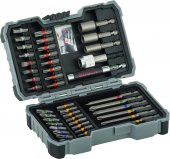Bosh Professional 43 Parça Vidalama Seti Extra Hard Tornavida Ucu ve Lokma Anahtarı Set - 1