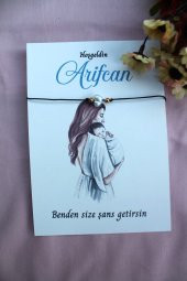 40 Adet Bebek Hediyelik Şans Bilekliği - Mevlid Hediyesi - Yenidoğan Hediye - 1
