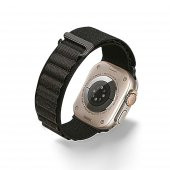 Cosmostech Akıllı Saat Watch için Uyumlu 42MM 44MM 45MM 49MM 1/2/3/4/5/6/se/7/8/ultra Çift Katman Kordon ve Kayışı Siyah(Siyah) - 2