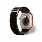 Cosmostech Akıllı Saat Watch için Uyumlu 42MM 44MM 45MM 49MM 1/2/3/4/5/6/se/7/8/ultra Çift Katman Kordon ve Kayışı Siyah(Siyah) - 3