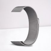 Cosmostech Akıllı Saat Watch için Uyumlu 42,44,45,49MM, 1/2/3/4/5/6/se/7/8/Ultra Metal Seri Kordon ve Kayışı Gümüş - 2