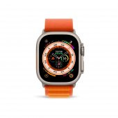 Cosmostech Akıllı Saat Watch için Uyumlu 42MM 44MM 45MM 49MM 1/2/3/4/5/6/se/7/8/ultra Çift Katman Kordon ve Kayışı Turuncu(Turuncu) - 3