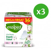 Molped Pure Soft Hijyenik Ped Uzun Süper Mega Paket 108 Adet - 2