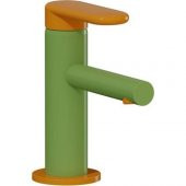 A4266646-Vitra Sento Çocuk Lavabo Bataryası - Yeşil,Sarı - 2