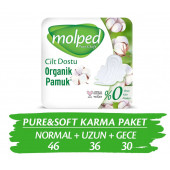 Molped Pure&soft Hijyenik Ped Süper Mega Paket 112 Adet - 1