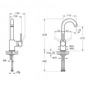 Artema Minimax S Lavabo Bataryası - Döner Borulu - Krom - 3