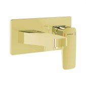 Artema Root Square Ankanstre Lavabo Bataryası - Sıva Üstü - Altın - 1