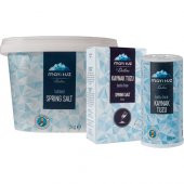Mayi Tuz Büyük Boy Sofra Tuzu Paketi (2 kg ince +600 gr + tuzluklu 250gr) - 1