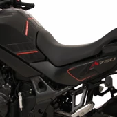 GP Kompozit Honda XL750L Transalp 2023-2024 Uyumlu Tank Pad Gri - 4