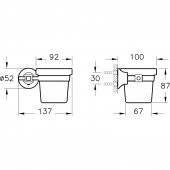 Artema Juno Classic Diş Fırçalığı - Krom - 3