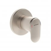 Artema Root Round Ankanstre Stop Valf - Sıva Üstü - Fırçalı Nikel - 1