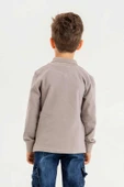 Gömlek Yaka Erkek Çocuk Sweatshirt - 9