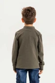 Gömlek Yaka Erkek Çocuk Sweatshirt thumbnail 4