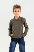 Gömlek Yaka Erkek Çocuk Sweatshirt thumbnail 8