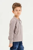 Gömlek Yaka Erkek Çocuk Sweatshirt thumbnail 11