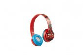 Bluetooth Kulaklık Disney Pixar Cars Arabalar Mikrofonlu Kablosuz Çocuk Kulaklığı Lisanslı DY-2004-CR - 2