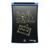 Volkano Doodle Writing Tablet Lcd 8.5 Inç Dijital Kalemli Çizim Yazı Tahtası Grafik Not Yazma Eğitim Tableti Mavi VK-850-BL - 1
