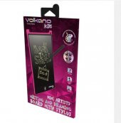Volkano Doodle Writing Tablet Lcd 8.5 Inç Dijital Kalemli Çizim Yazı Tahtası Grafik Not Yazma Eğitim Tableti Pembe VK-850-PK - 3