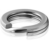 SEOUL ONTARIO No:1 -4.5 Mm,7 Kg Çeker, 40 Adet Paslanmaz Çelik Nikel Kaplamalı Split Ring-halka - 1
