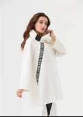 KADIN SALAŞ SWEATSHIRT BEYAZ- BUTİK ESRA KANDEMİR 61221 - 1